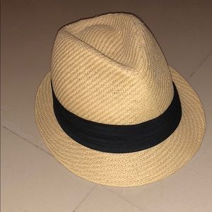 Woven Fedora Hat